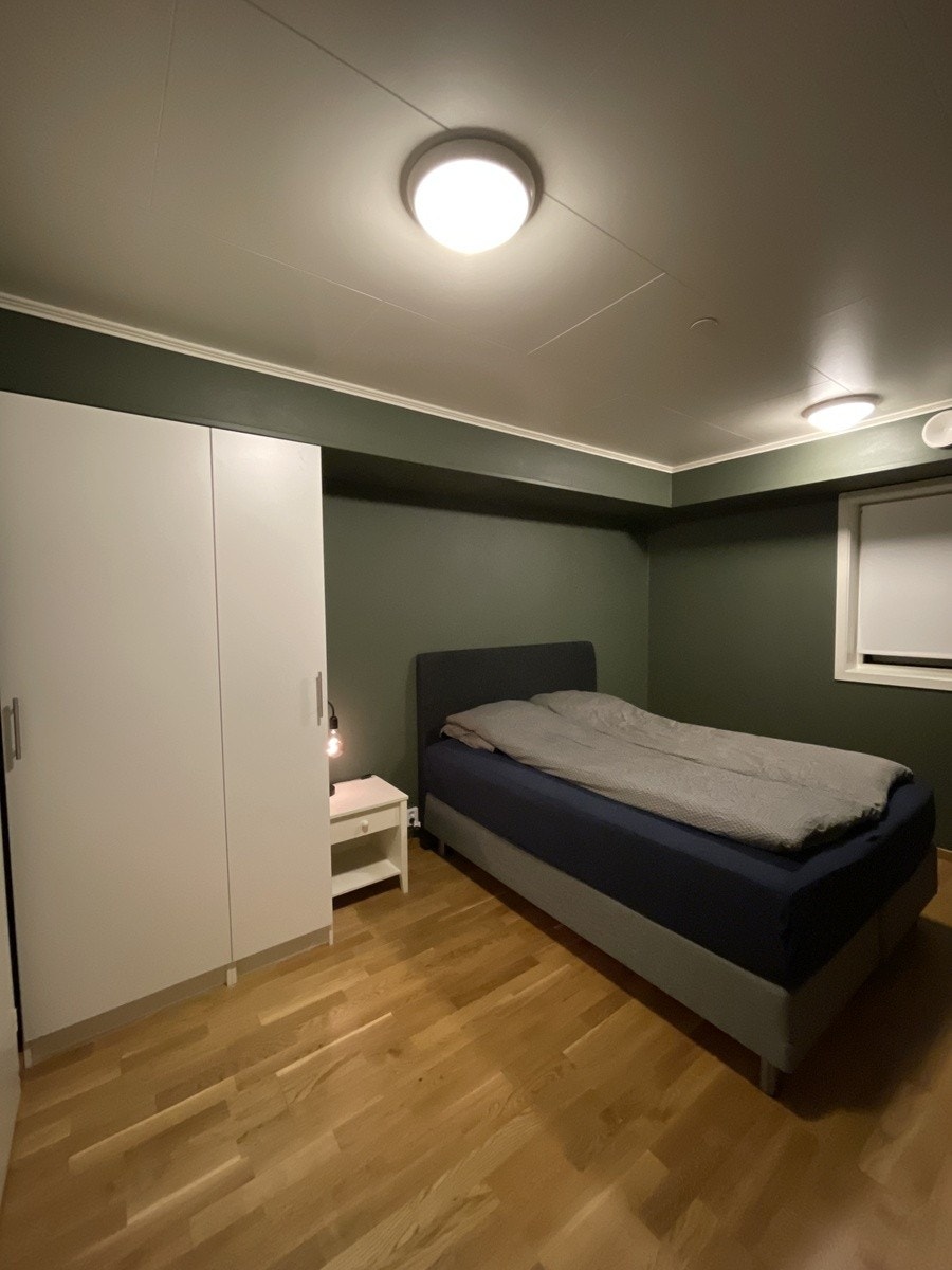 God plass på soverommet. Galleribilde
