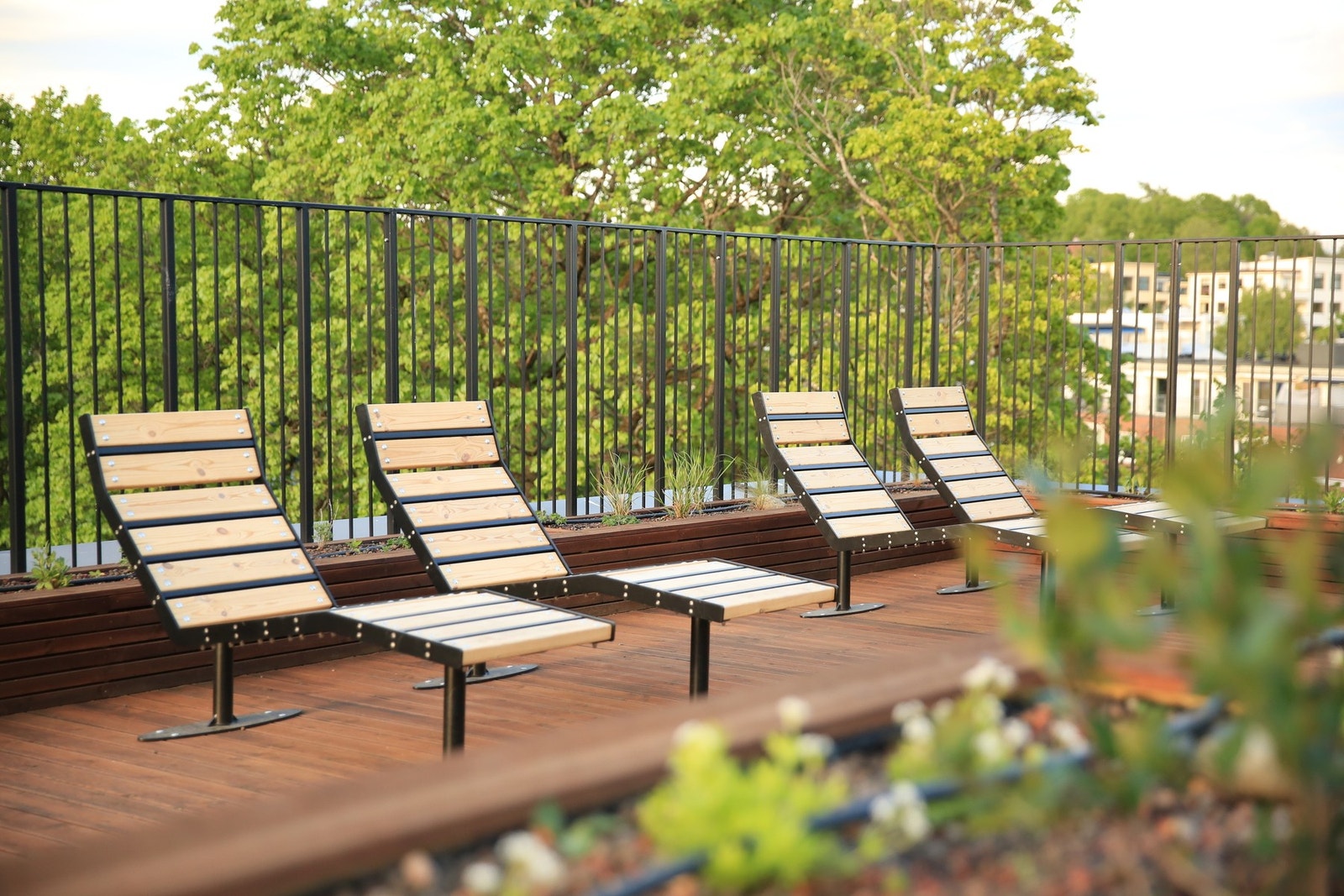 Fantastisk felles takterrasse med sol fra morgen til kveld. Galleribilde