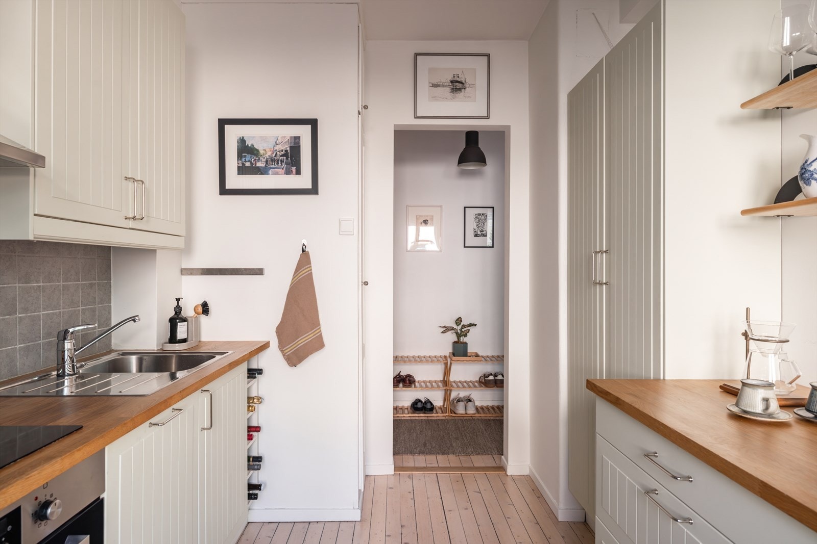 Her er det masse oppbevaringsplass. Galleribilde