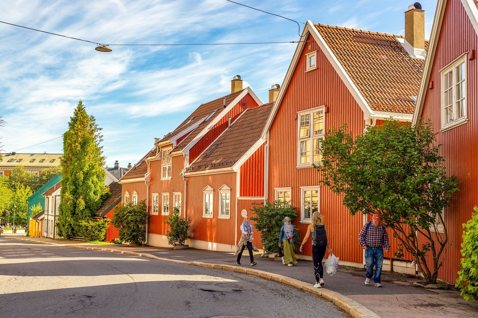 Fra leiligheten er det umiddelbar nærhet til mange hyggelige grøntområder med mulighet for turer, rekreasjon eller lange behagelige sommerkvelder Galleribilde