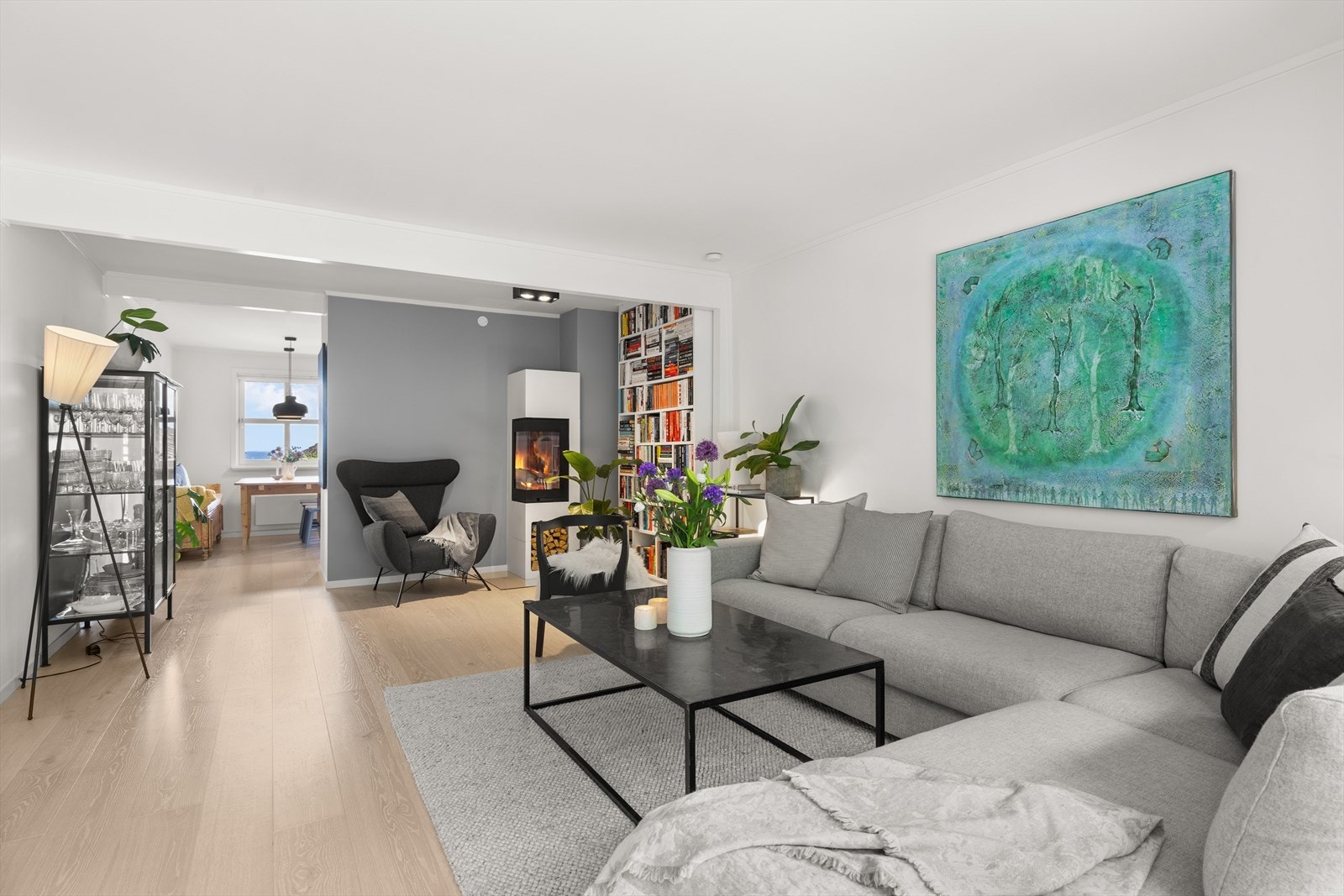 Meget koselig stue Galleribilde