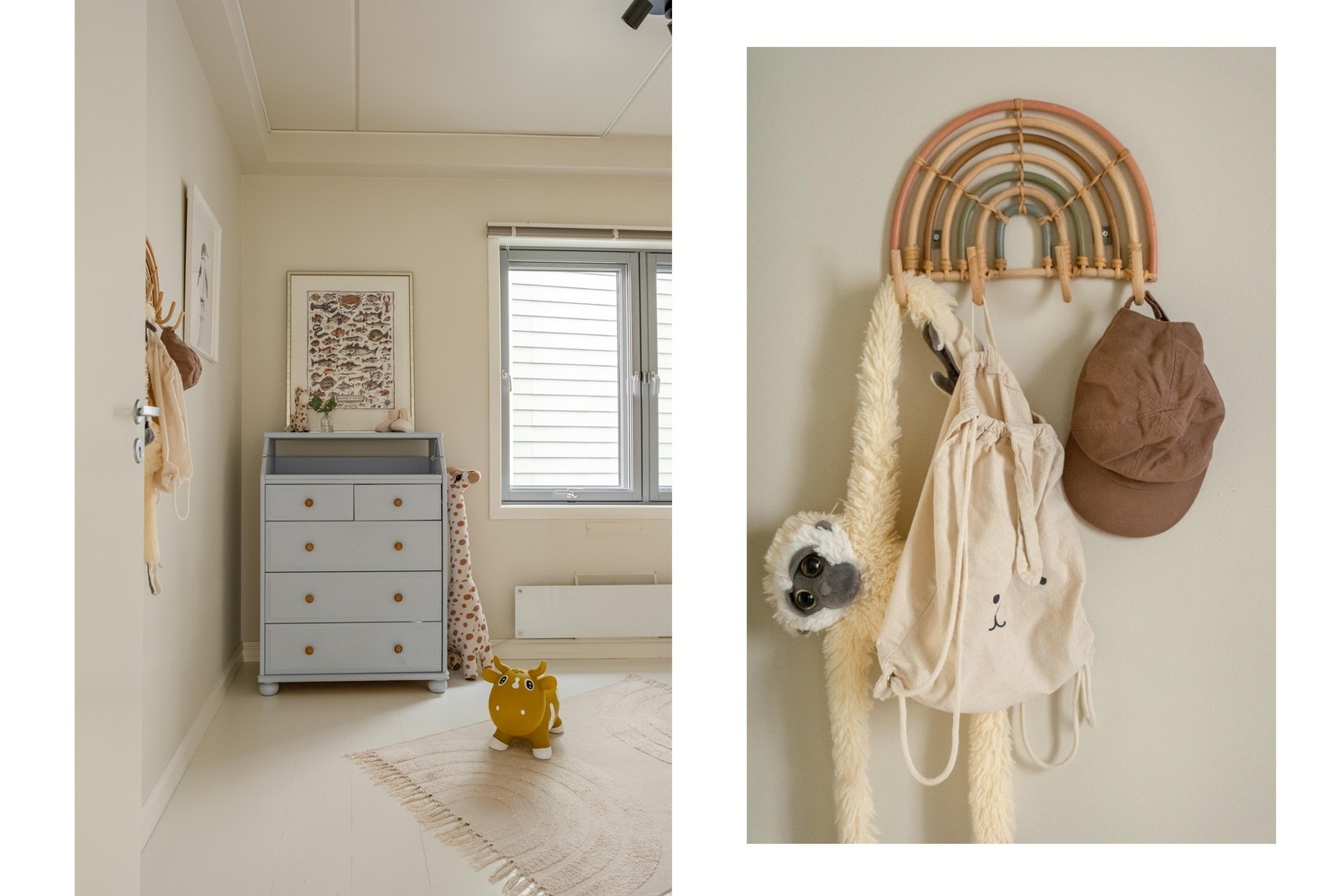 Velkommen til dyrehagen! Neida, dette er ikke en ekte apekatt. Galleribilde