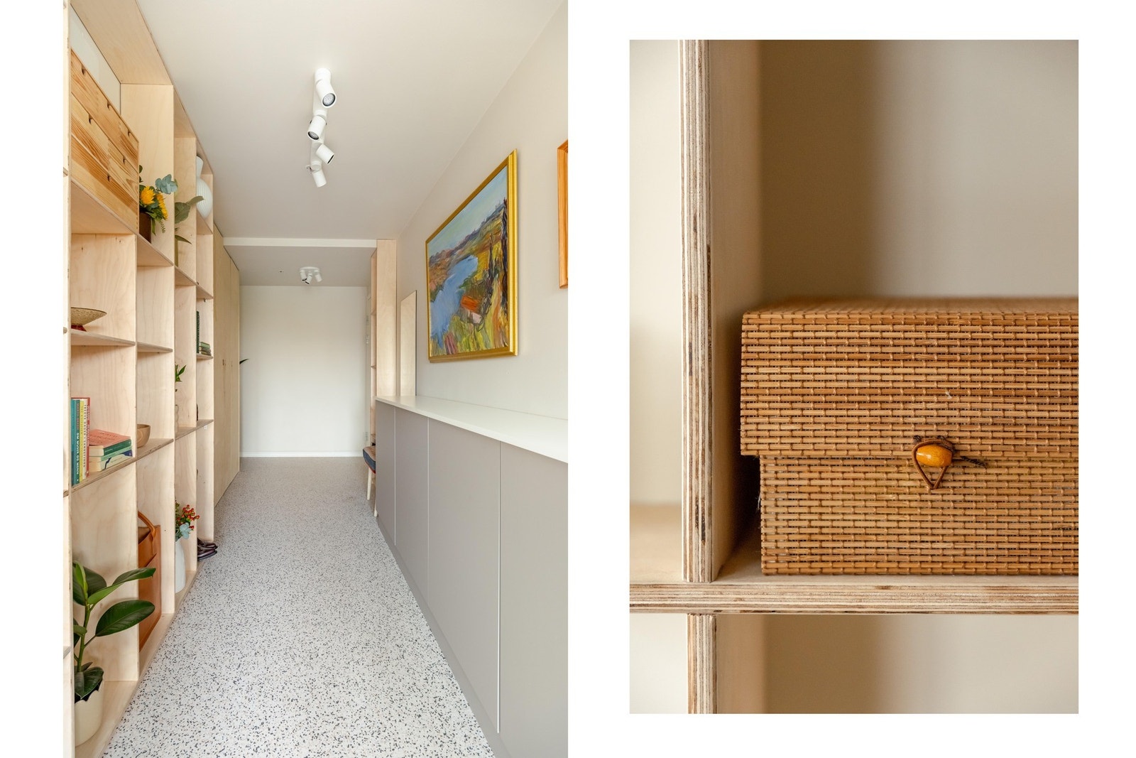 Entréen, eller gangen som det heter. Galleribilde