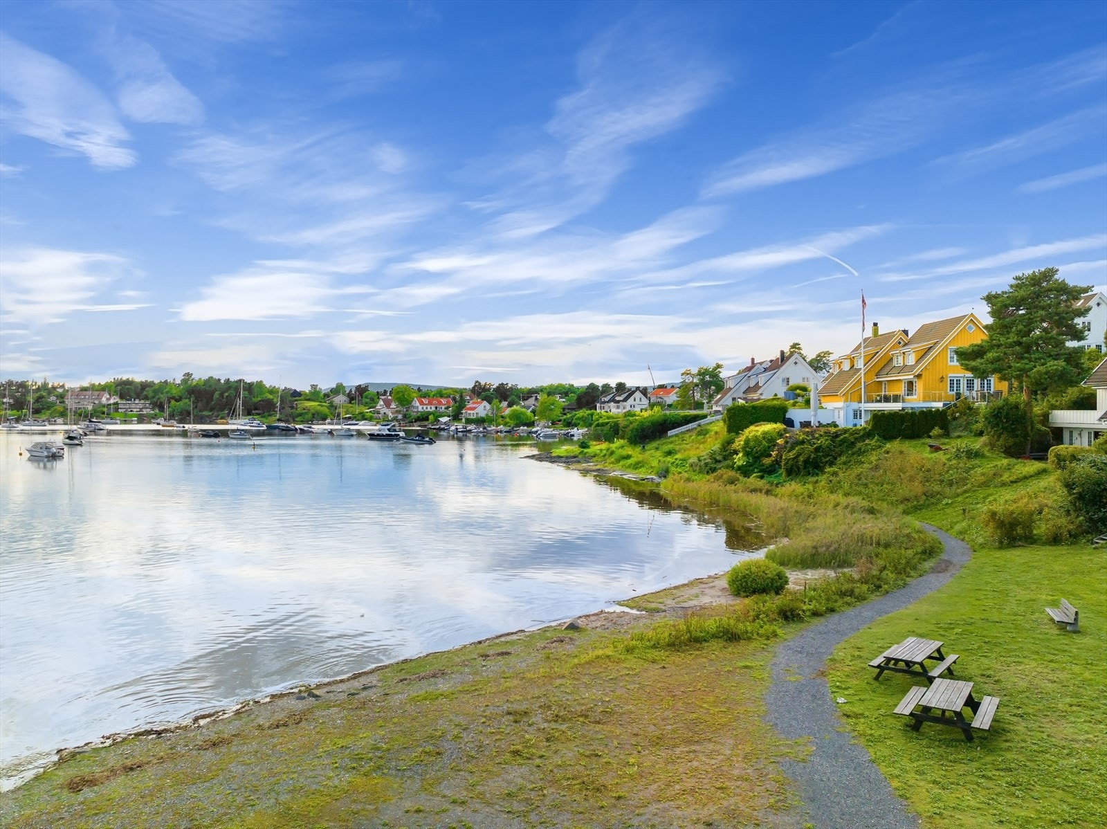 Ca. 500 meter til Teistveien Badeplass. Galleribilde