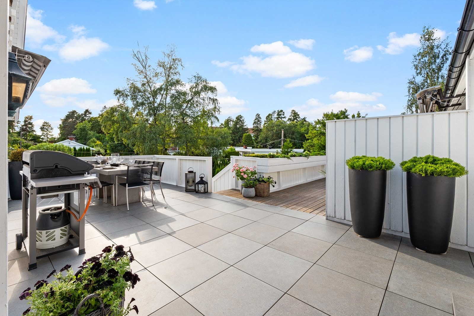 Sommerstemning. Galleribilde