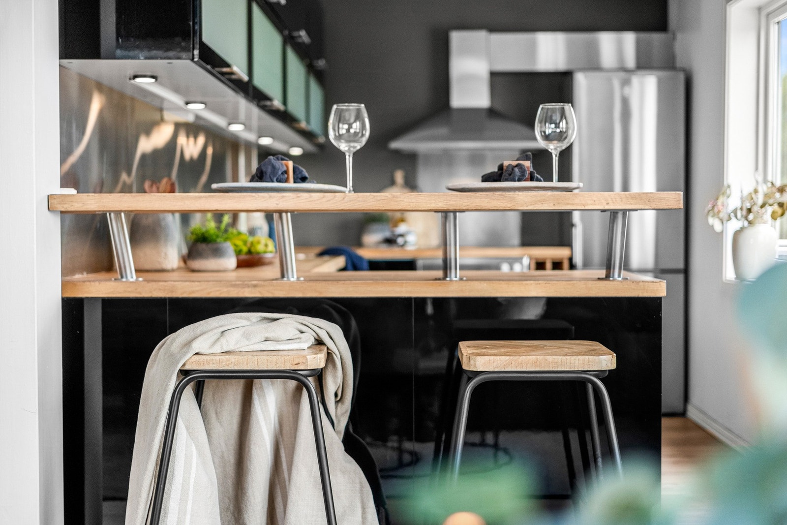 Her kan man nyte gode måltider i sosiale lag Galleribilde