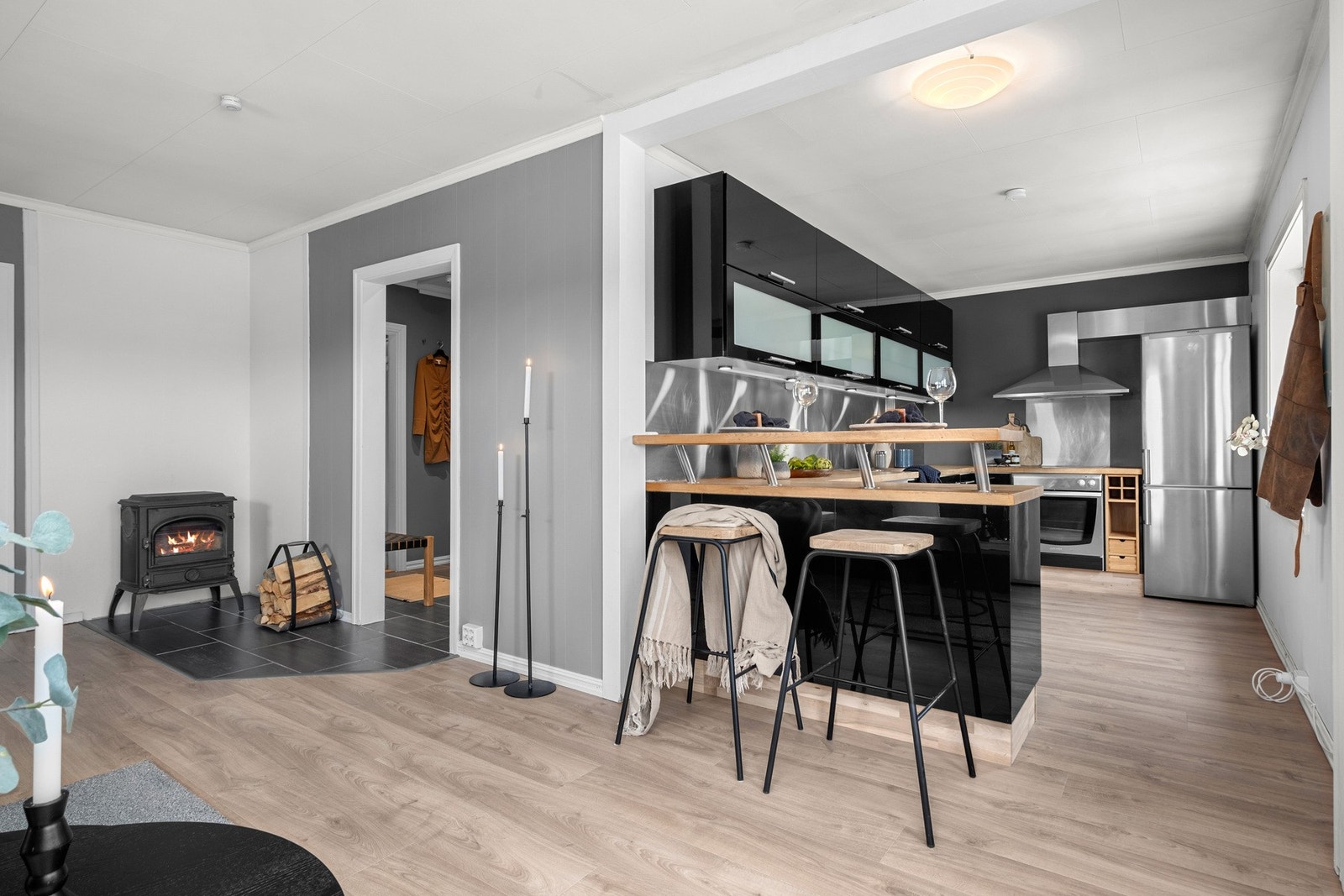 Den gode planløsningen gjør det enkelt å møblere etter eget ønske Galleribilde