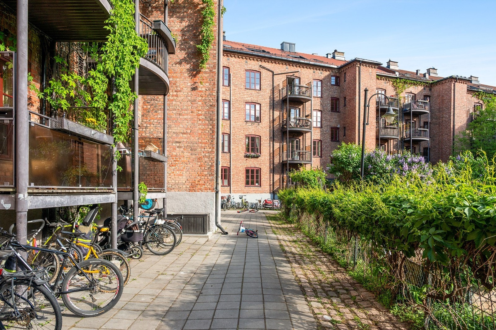 Leiligheten er tilknyttet Borettslaget Siebkes gate 5, som består av 16 leiligheter Galleribilde