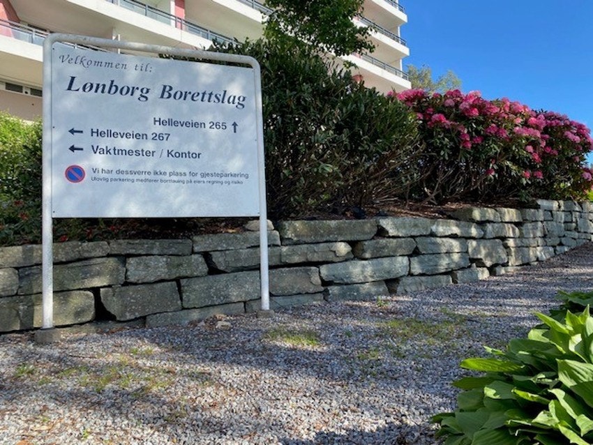 Lønborg borettslag består av 183 leiligheter, fordelt på de tre høyblokkene Helleveien 265, (blokk C) og 267, (blokk B) og Øvre Lønborg 25 (Blokk A). Borettslaget fremstår å være veldriftet. Galleribilde