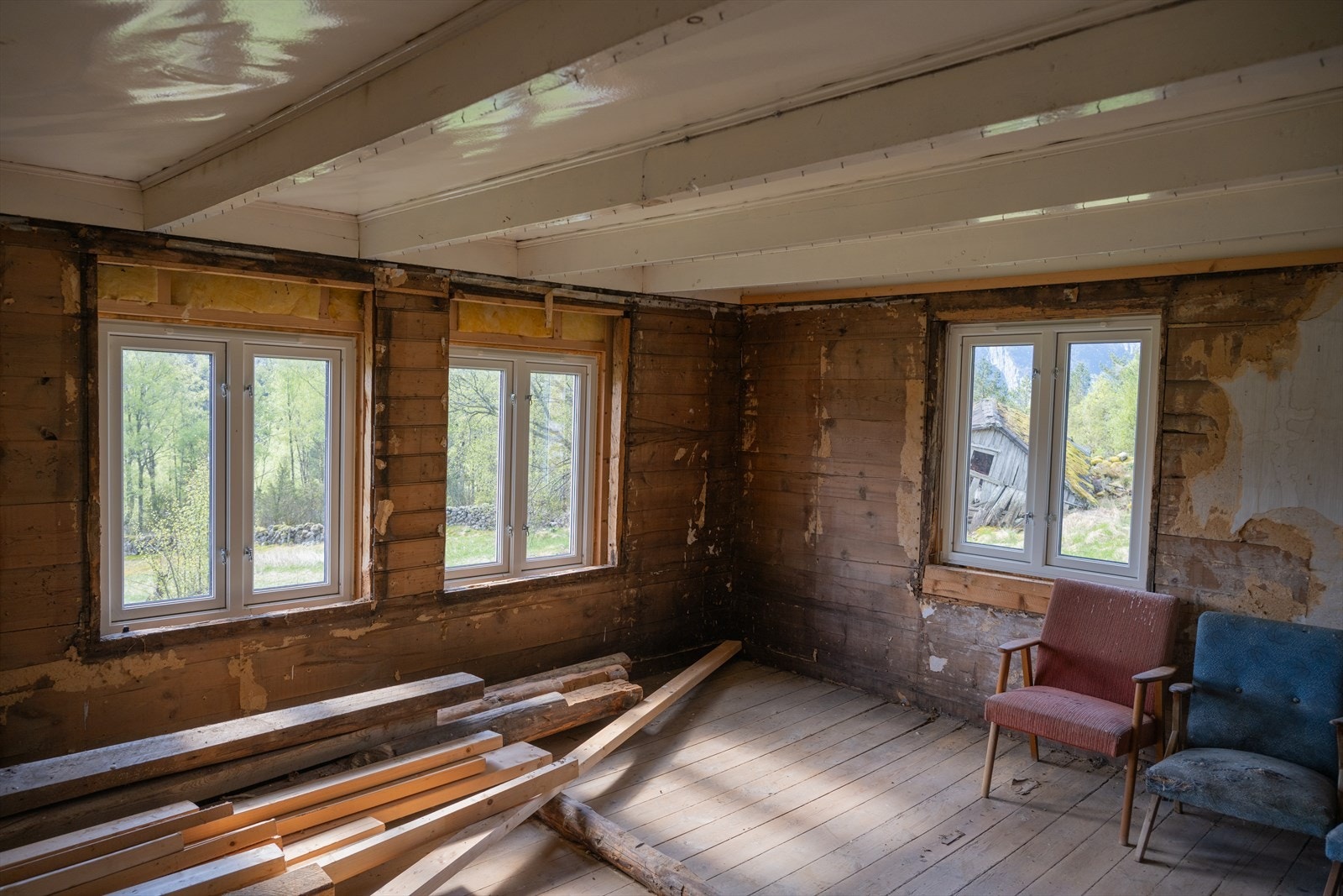 Boligen er klar for en hendig hånd, så her kan en virkelig skape drømmeboligen som en selv ønsker å innrede den. Galleribilde