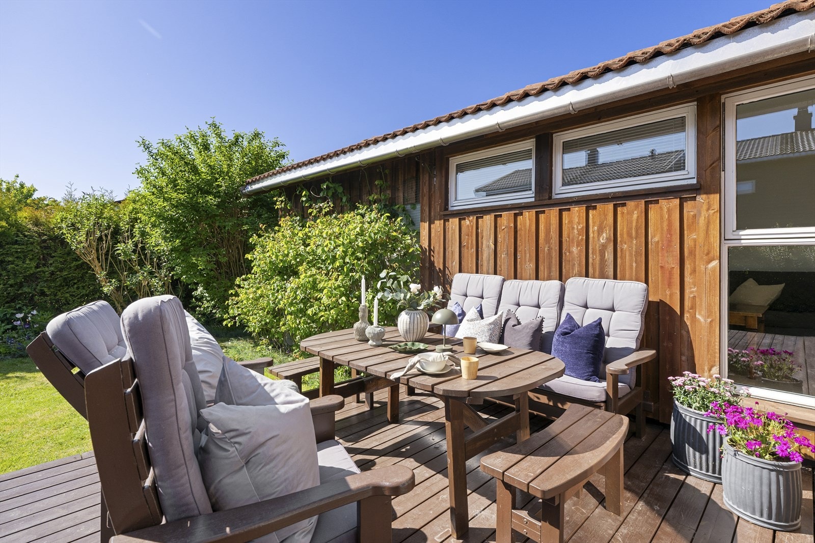 - Terrassen var ny i 2021 - Galleribilde