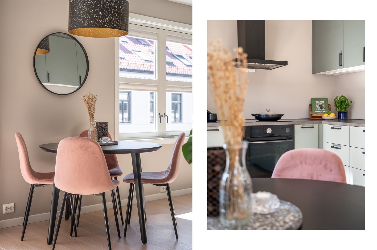 Her kan du invitere venner eller familie til et hyggelig måltid! Galleribilde