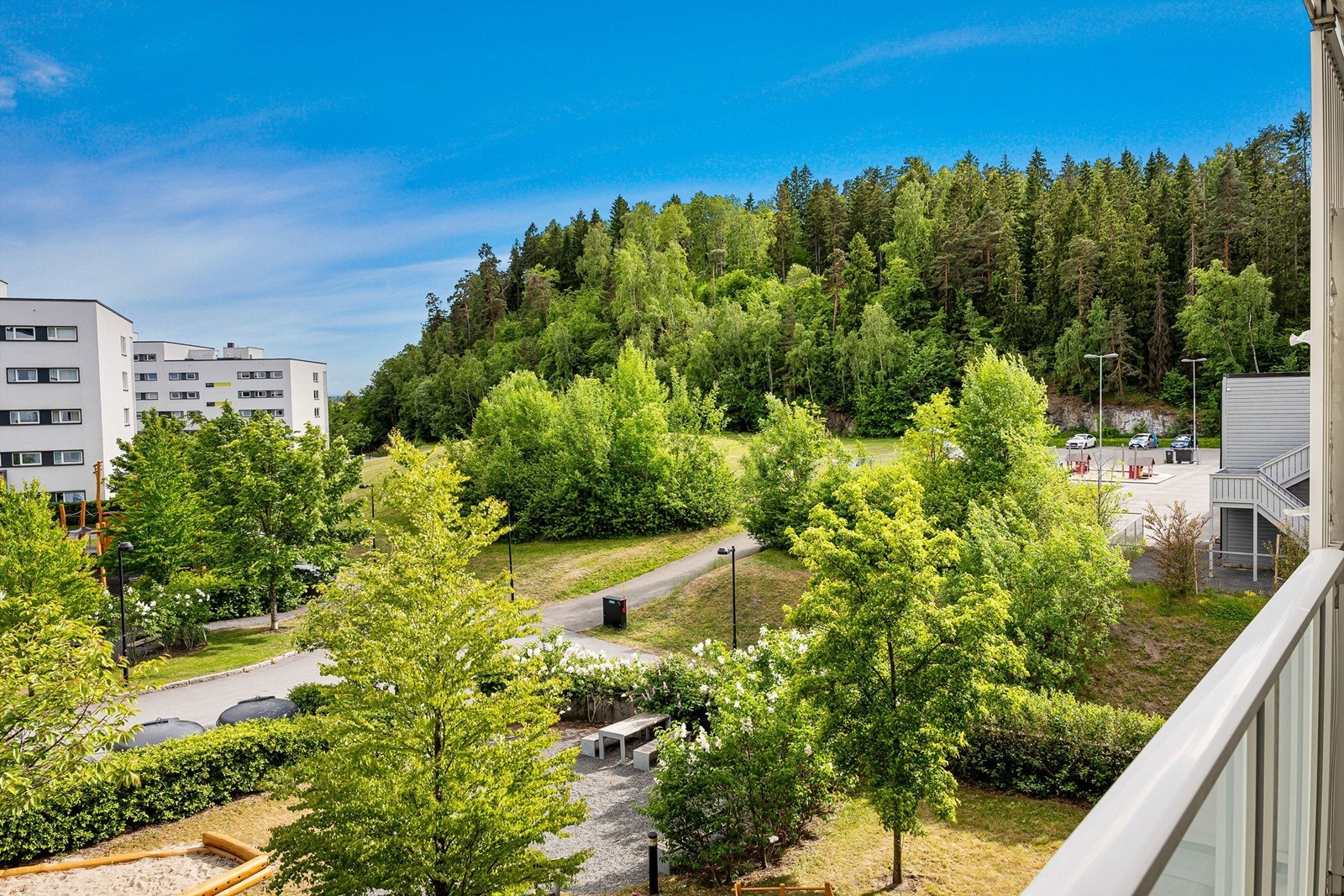 Flott utsyn og gode solforhold. Galleribilde