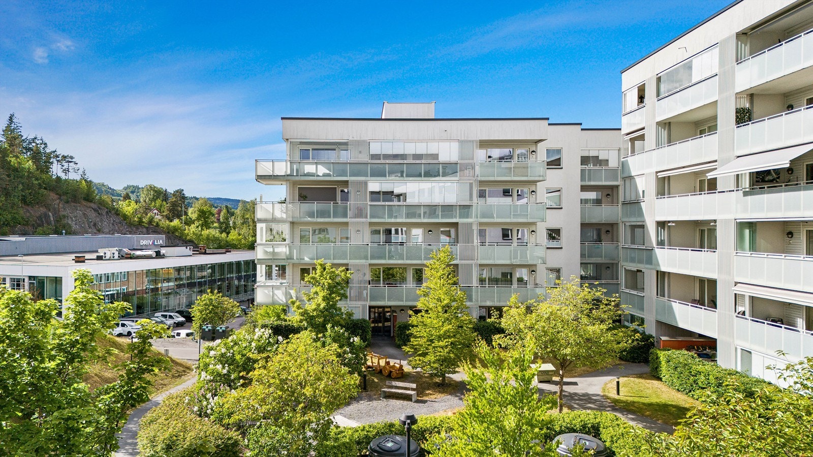 Sameiets fellesområde. Galleribilde