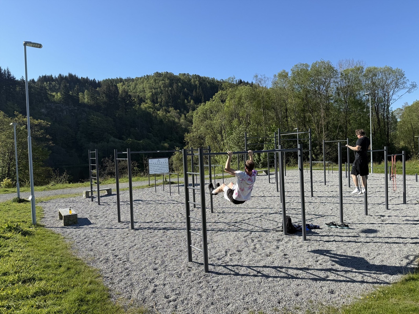 Tuftepark 100 meter fra boligen. Galleribilde