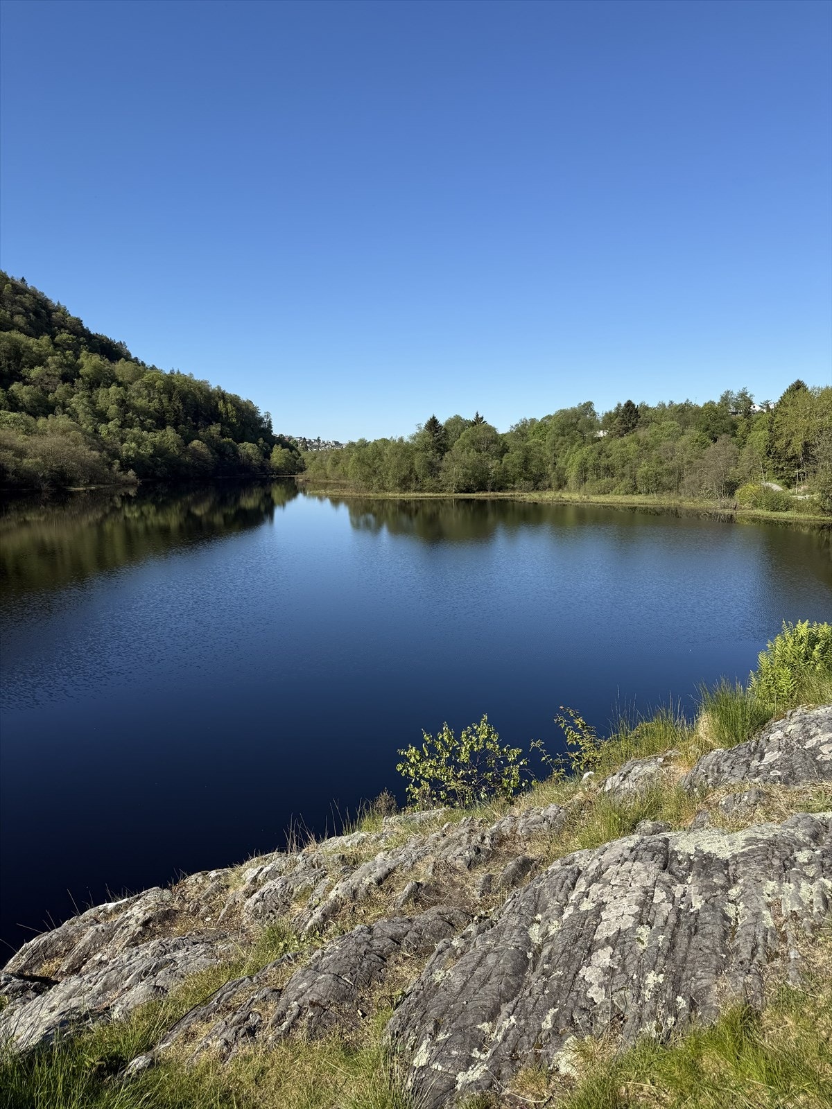 Badeplass like nedenfor boligen. Galleribilde