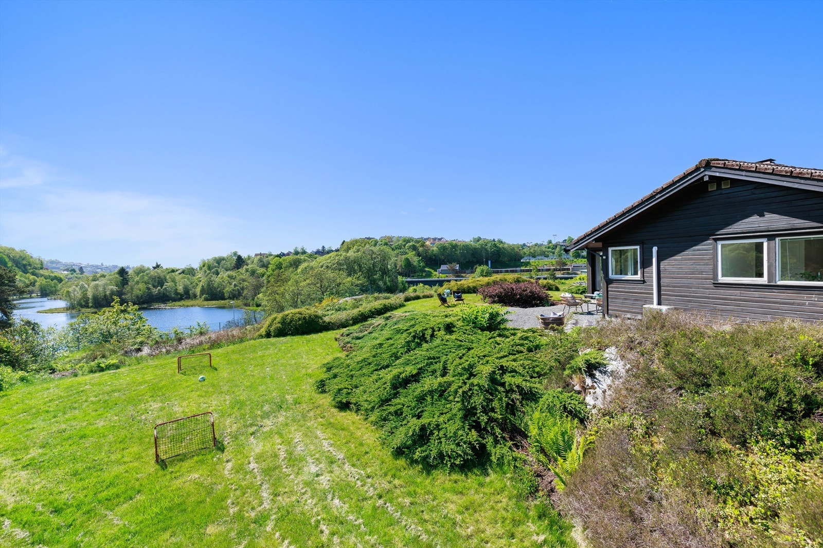 Her kan du arrangere hagefest for hele familien med venner! Galleribilde