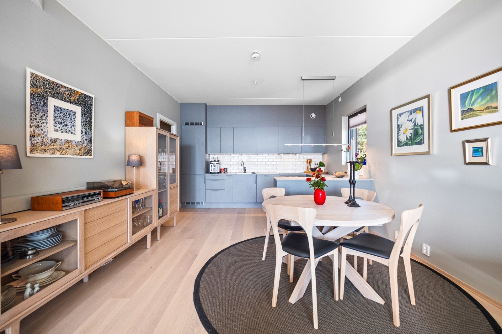 Leiligheten er på 80 kvm BRA Galleribilde