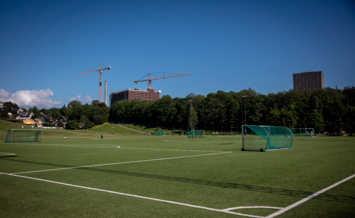 Fotballbanen på Muselunden Galleribilde