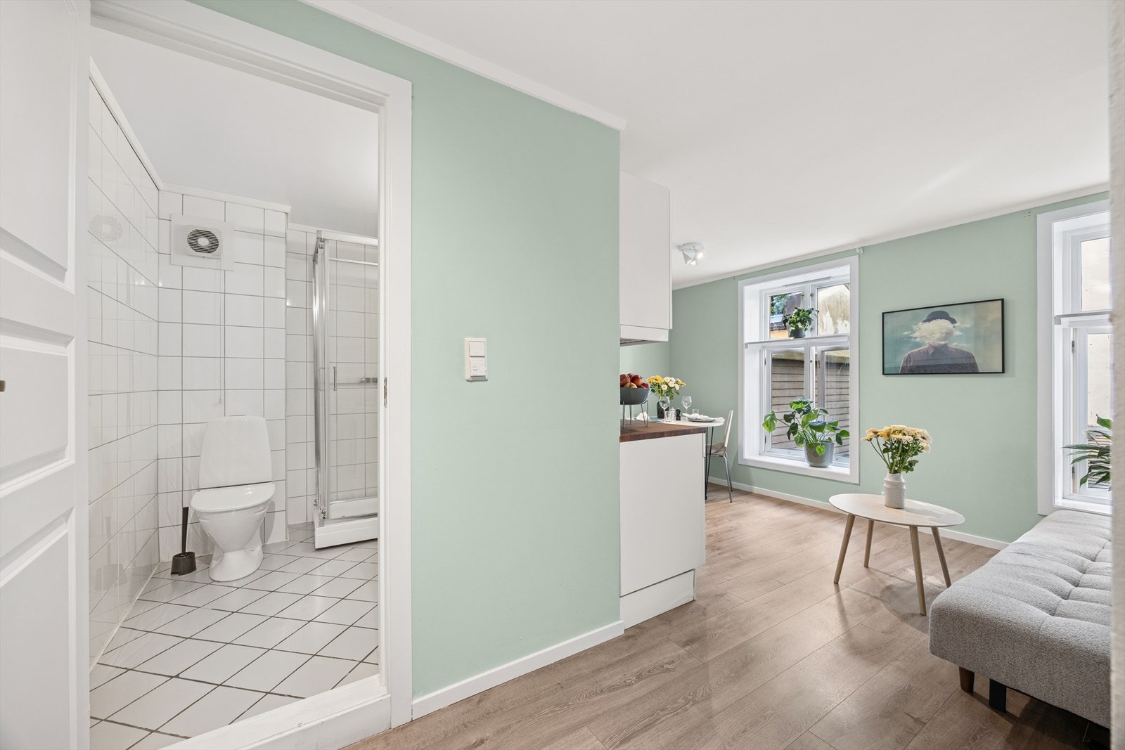 Vi starter på badet! Galleribilde