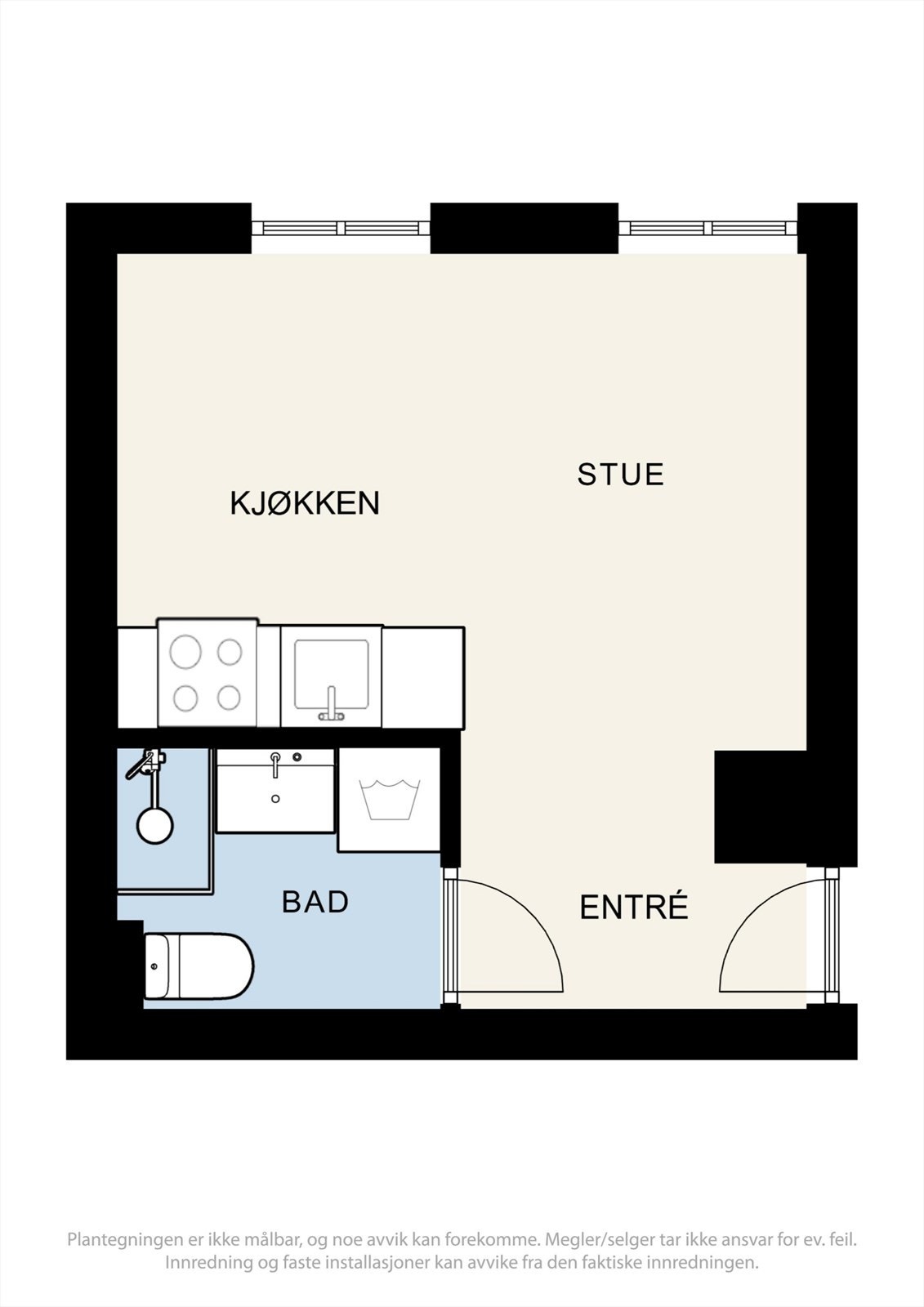 Plantegning. Galleribilde