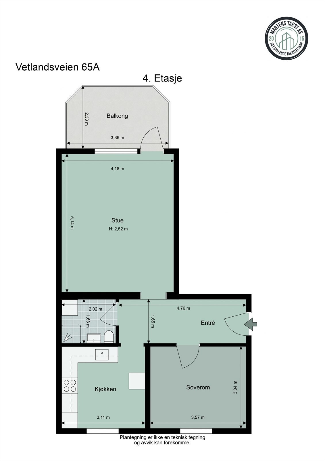 La oss se nærmere på boligens planskisse før du blar videre. Galleribilde