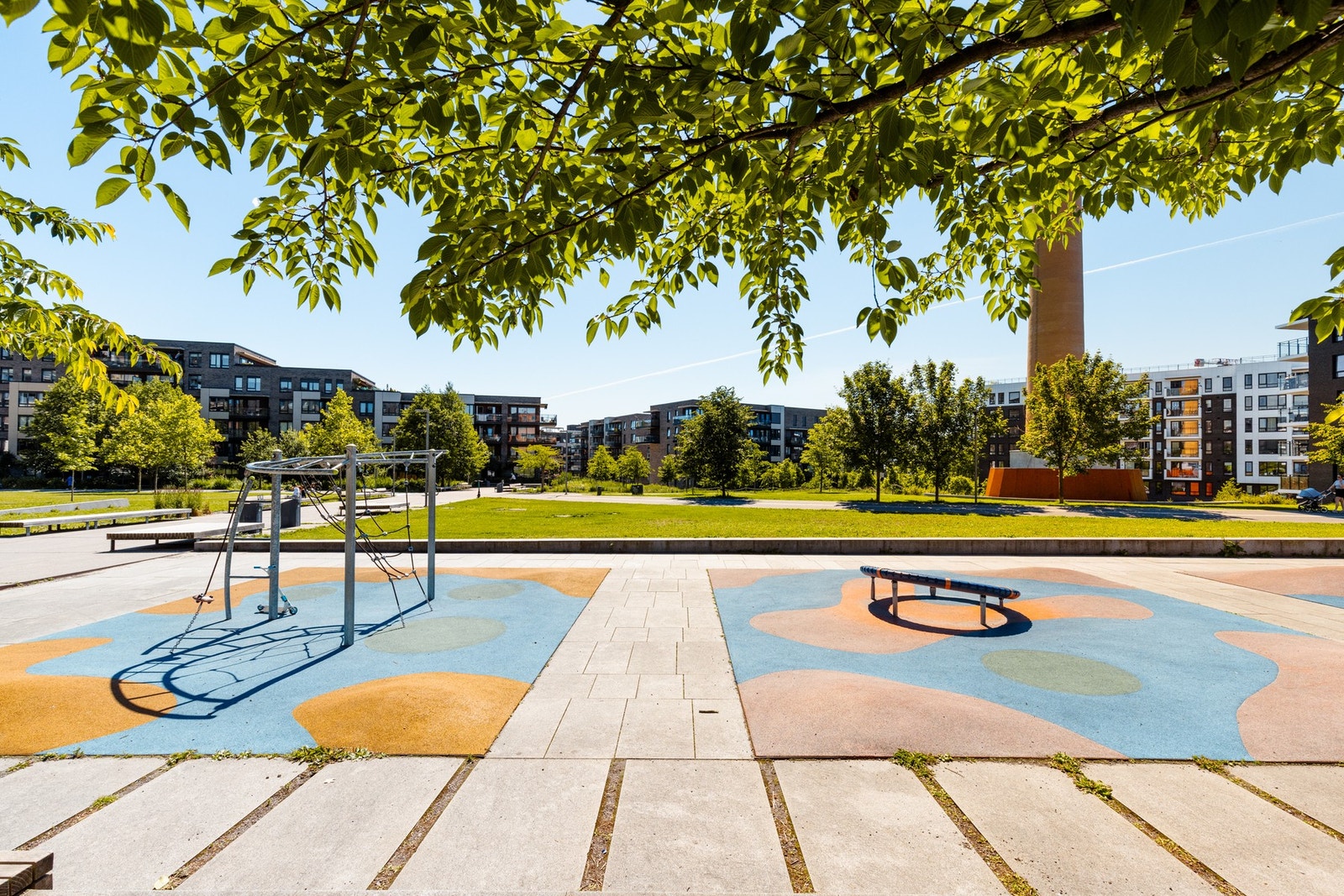 Flotte lekeplasser og samlingssteder i nærområdet. Galleribilde