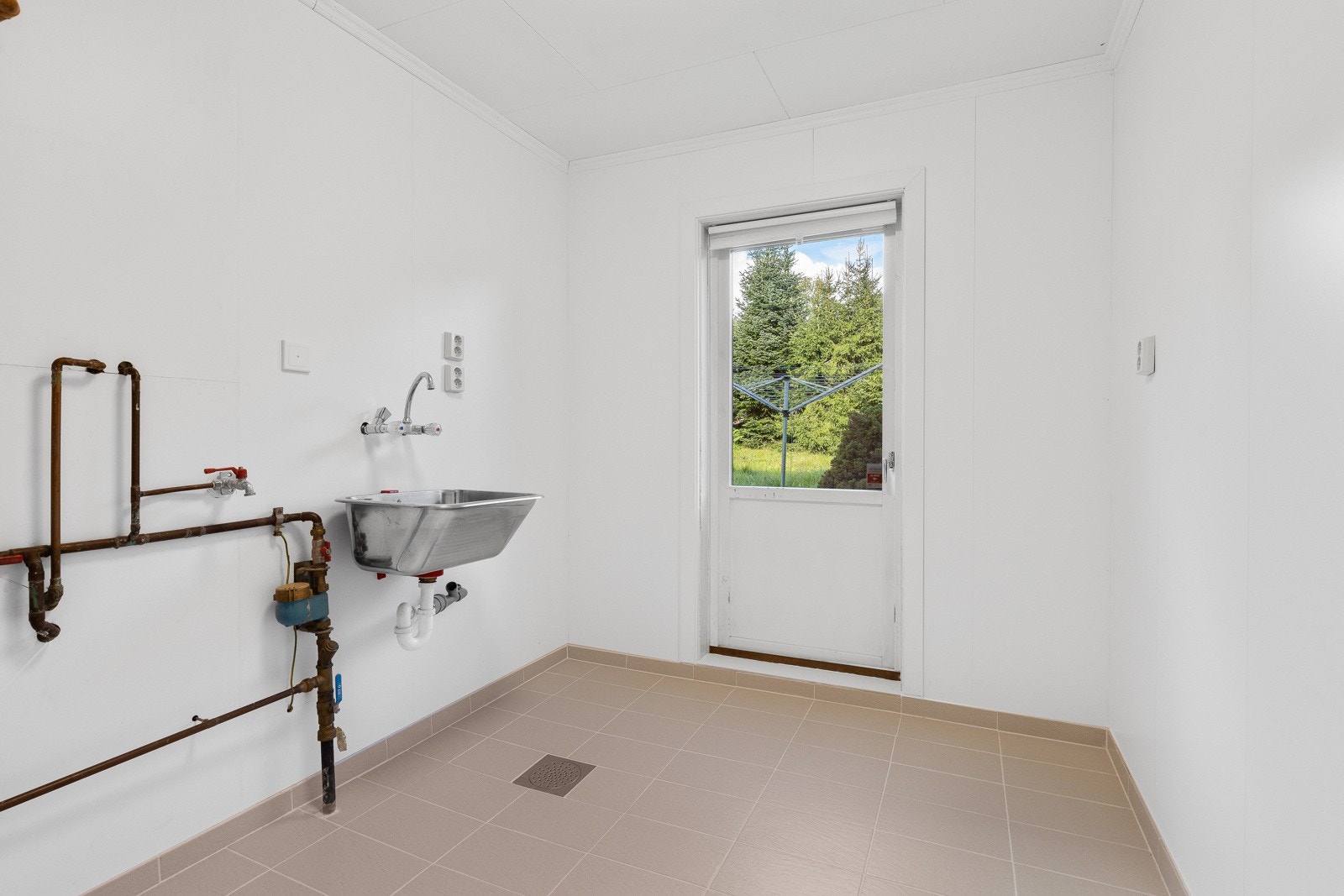 Vaskerom i første etasje. Galleribilde