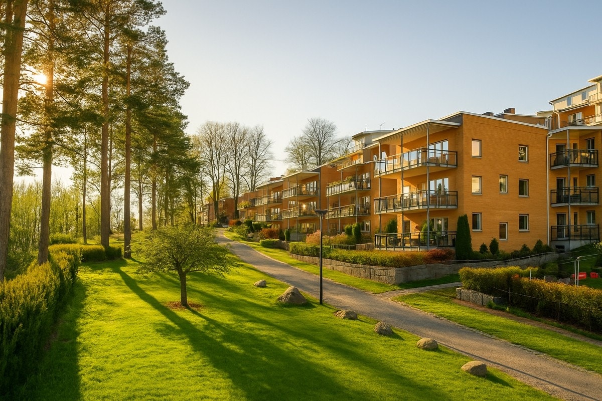 Beliggenheten på Ullernåsen byr på et veletablert og rolig boligområde med nærhet til natur, offentlig kommunikasjon og alle nødvendige servicetilbud. Illustrasjonsbilde, avvik kan forekomme Galleribilde