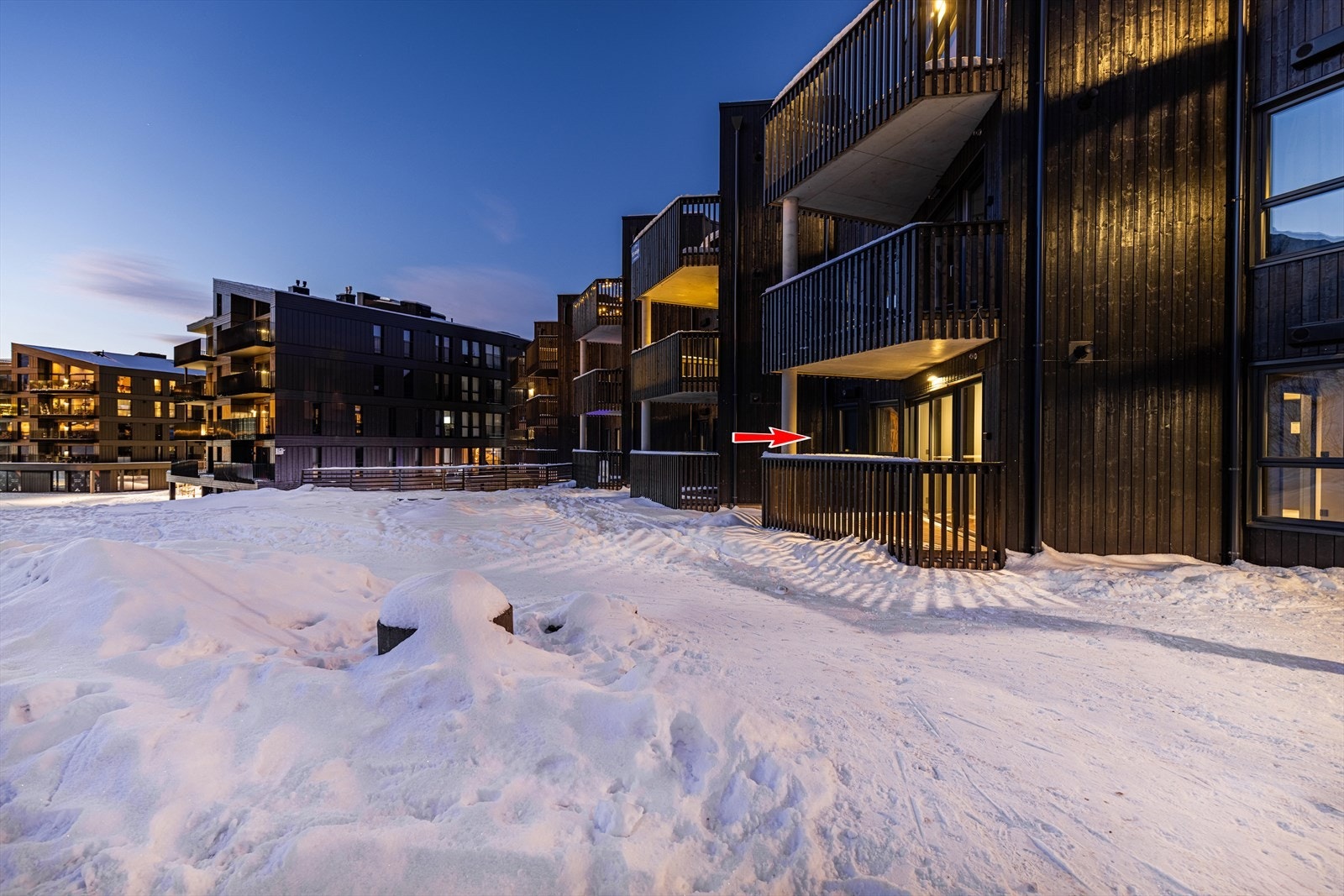 Leilighetenes beliggenhet. Perfekt beliggenhet for en aktiv skitilværelse! Galleribilde