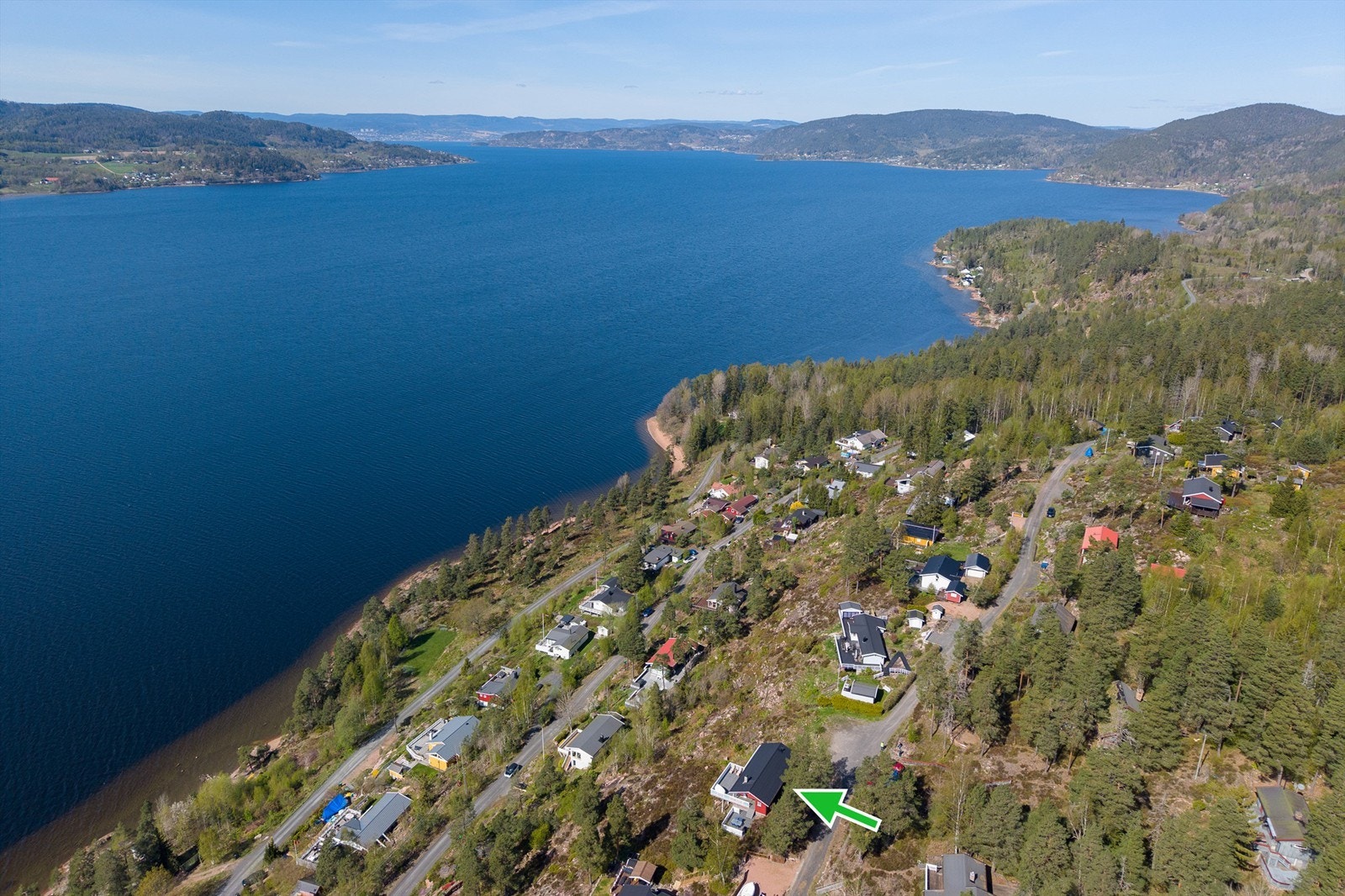 Dronebilde Galleribilde