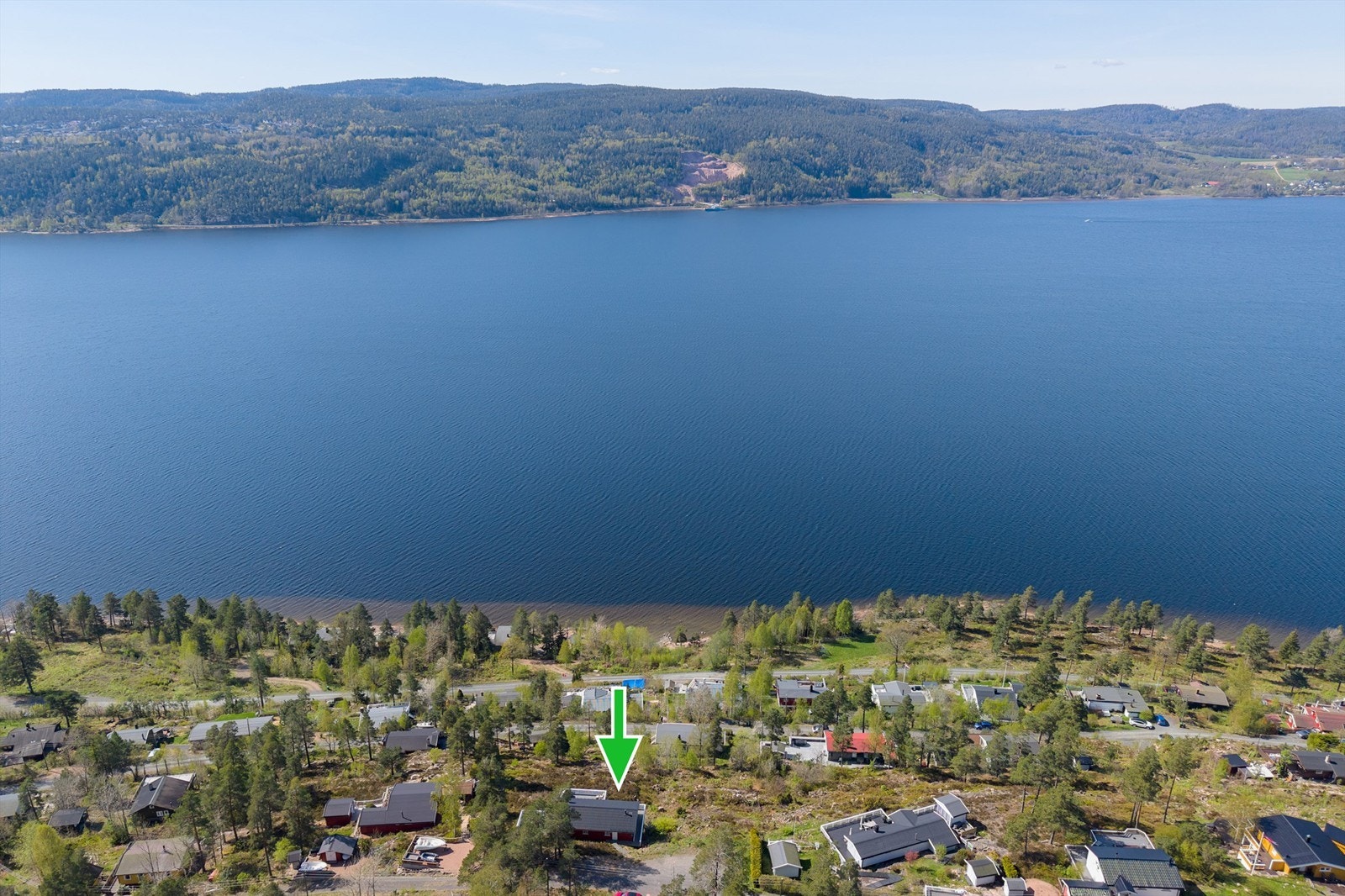 Dronebilde Galleribilde