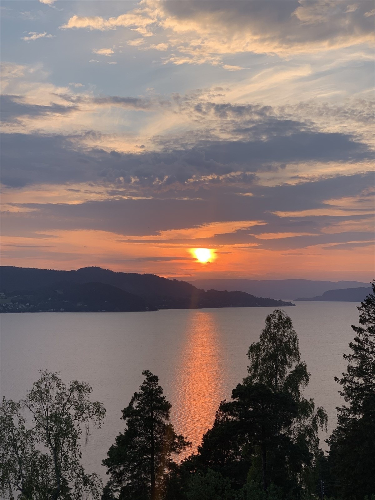 Selgers private bilde av solnedgang Galleribilde