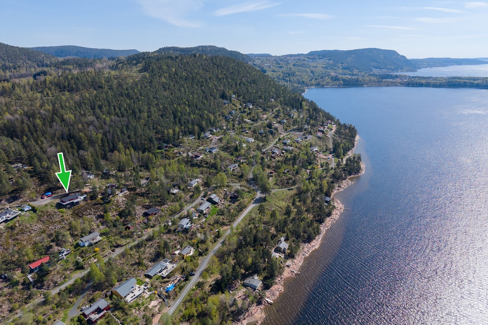 Dronebilde Galleribilde