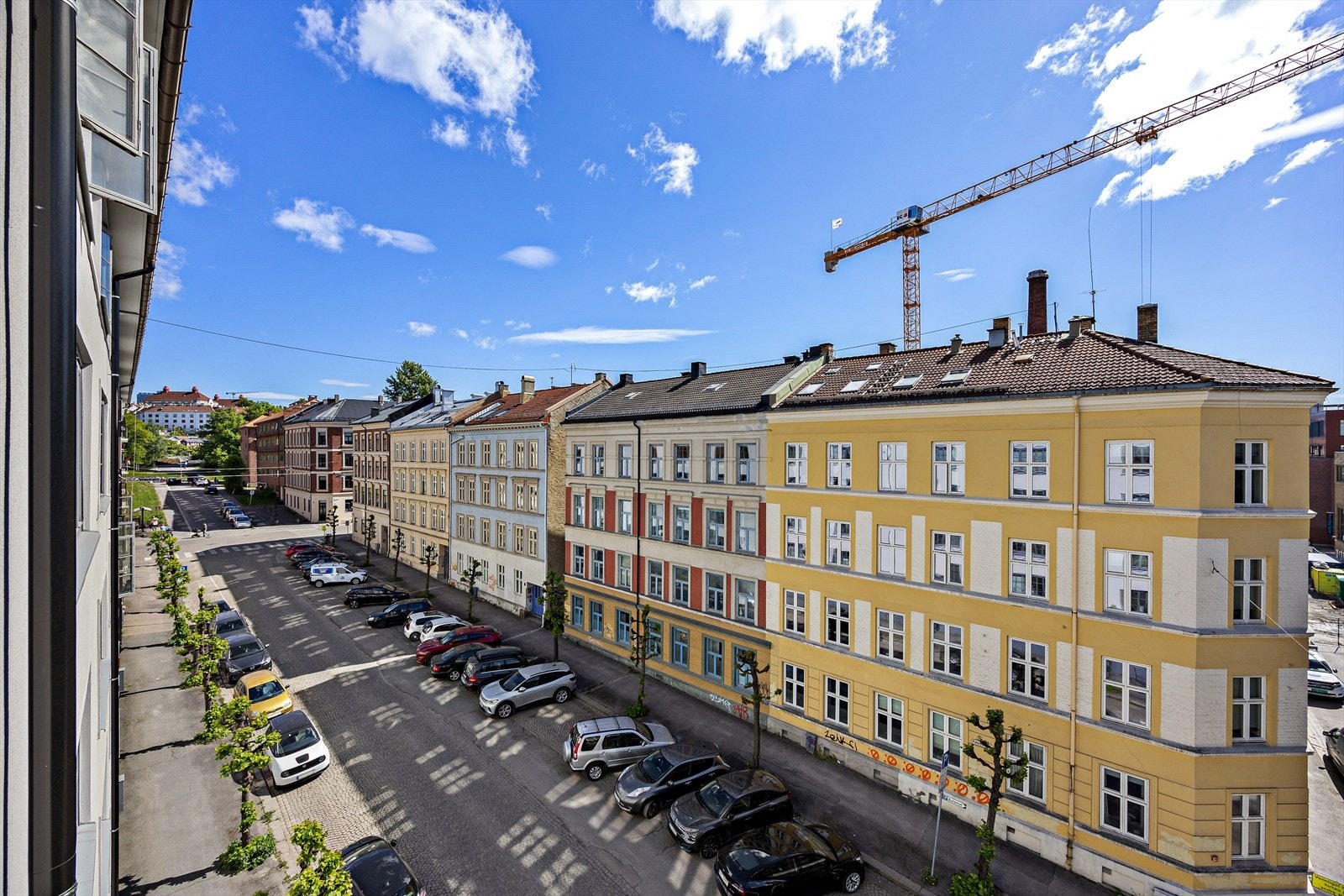 Hyggelig utsyn med urbane og rolige omgivelser Galleribilde