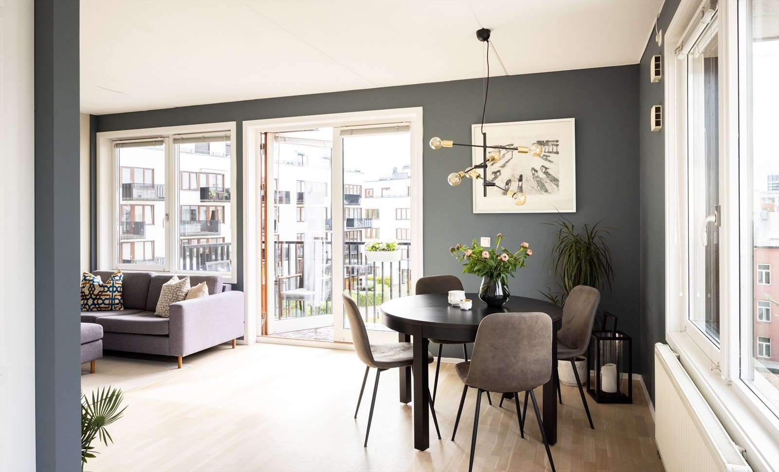 - Varmtvann, fyring og fiber er inkludert i felleskostnadene - Galleribilde