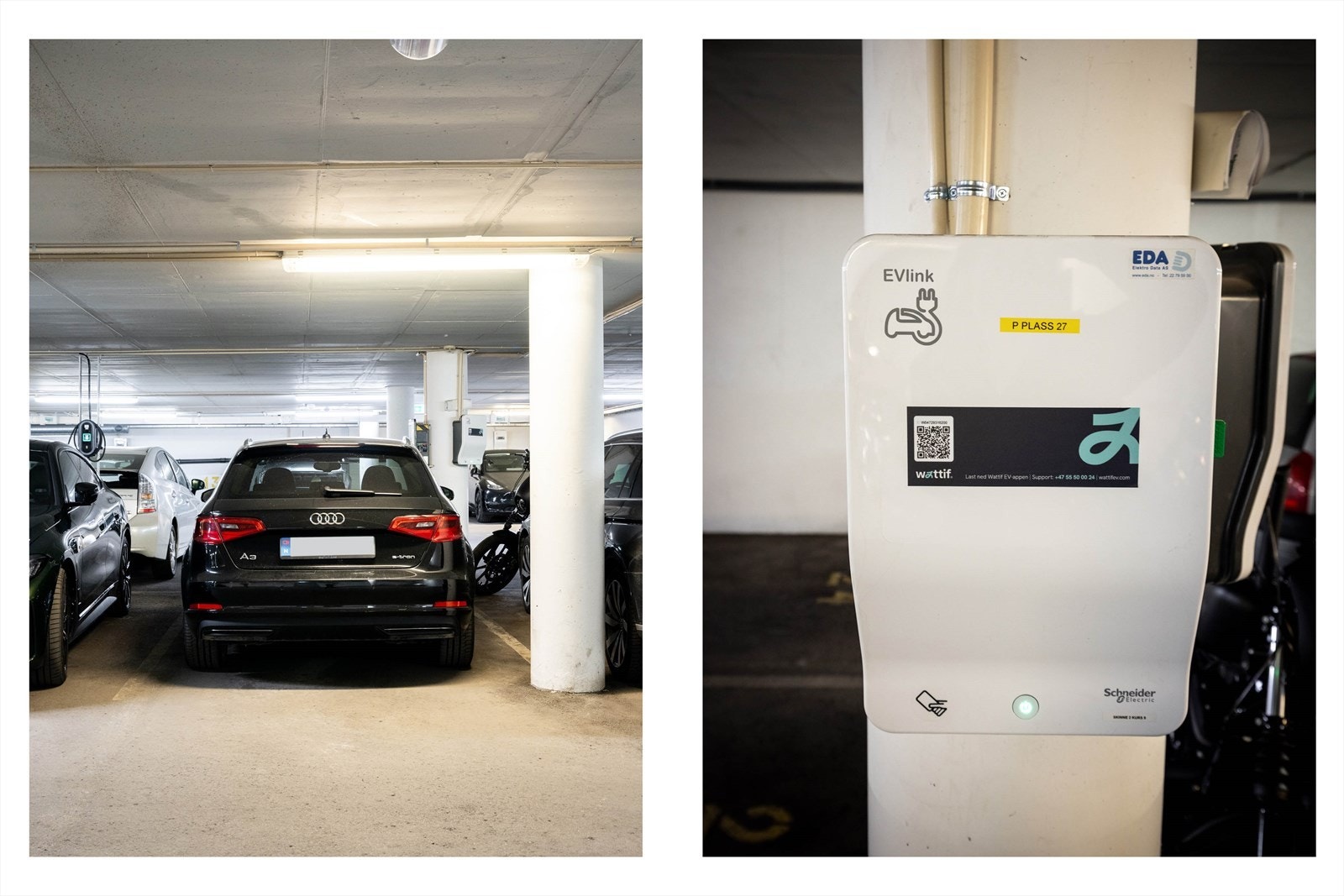 - Selger av leiligheten eier en parkeringsplass med elbillader i garasjeanlegg. Det er heisadkomst til garasjen. Kjøper gis opsjon til å kjøpe garasjeplassen for kr. 450 000 - Galleribilde