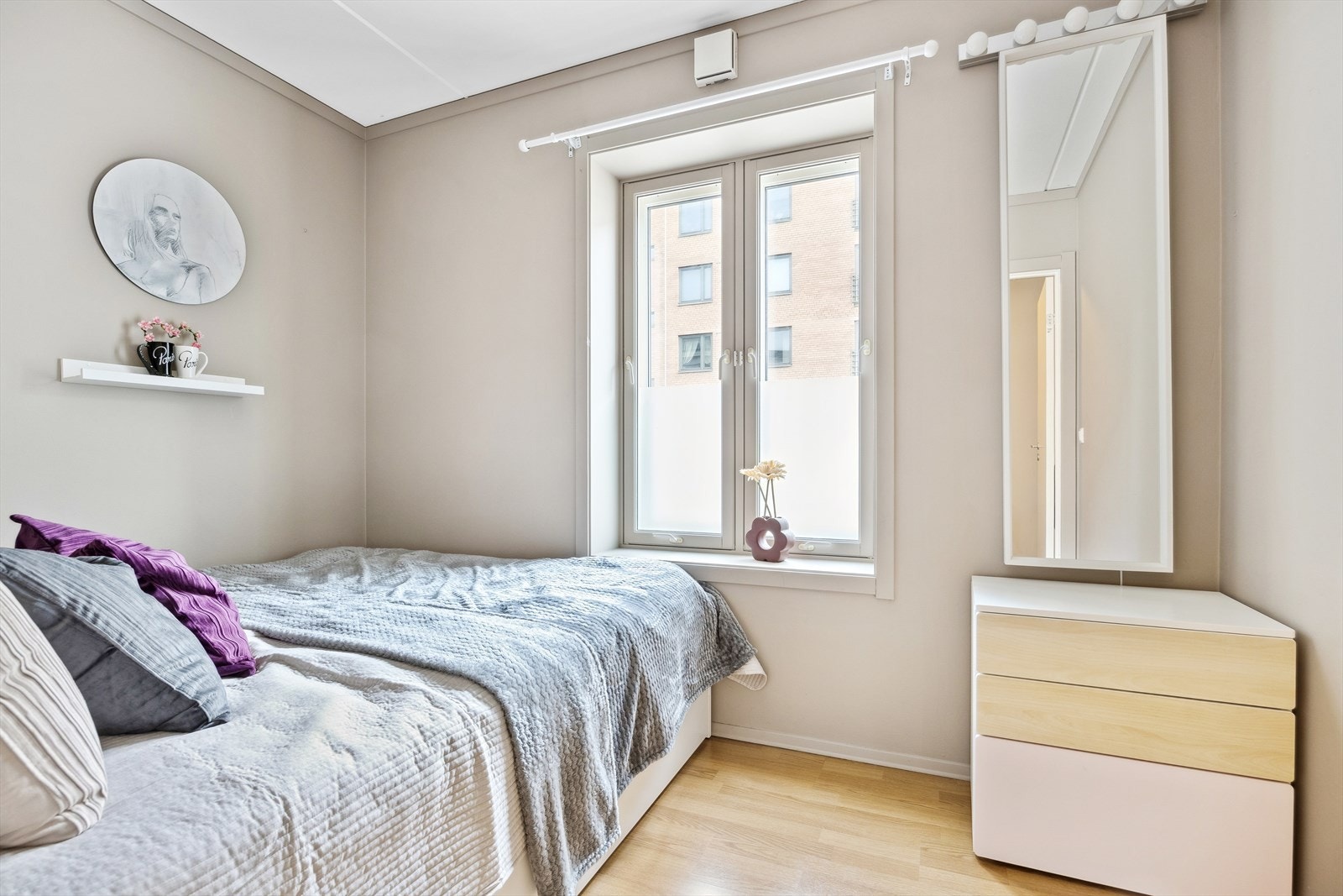 Soverommet er av god størrelse Galleribilde