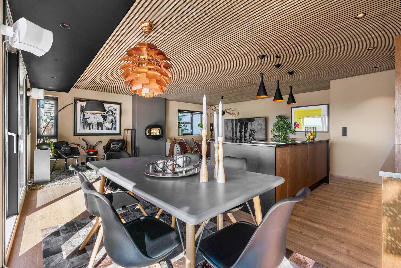 Her kan man kokkelere og sosialisere på samme tid. Galleribilde