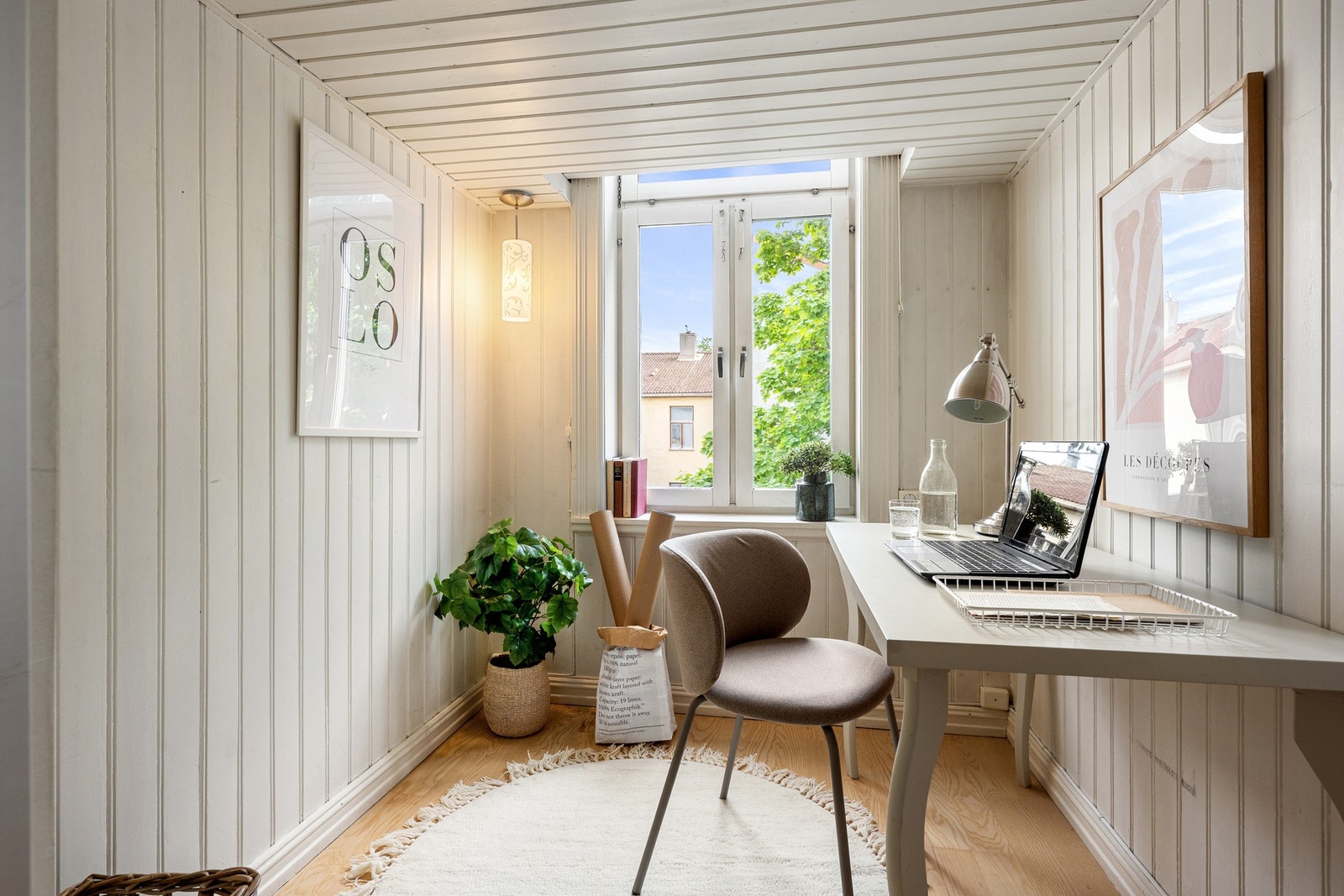 Soverom 2 er av god størrelse, perfekt for barnerom eller hjemmekontor Galleribilde