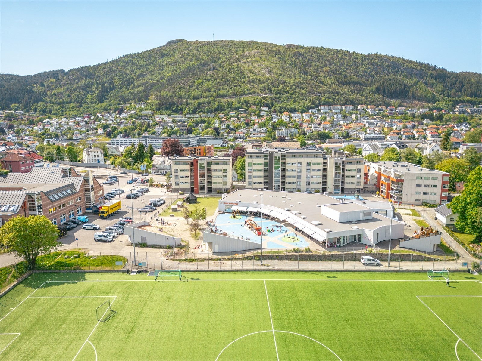 Wergeland barnehage ligger også i umiddelbar nærheten. Galleribilde