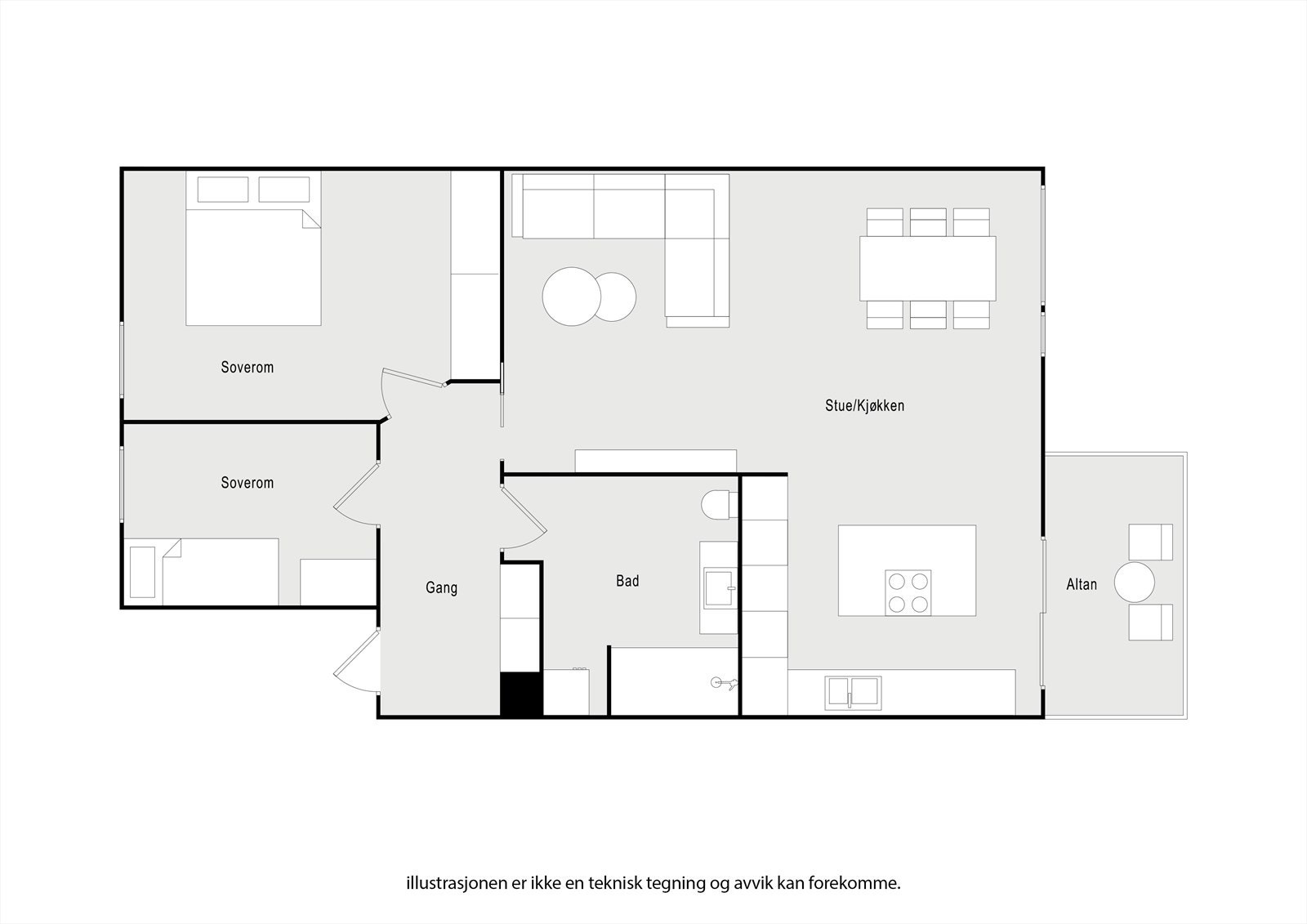 Plantegning. Galleribilde