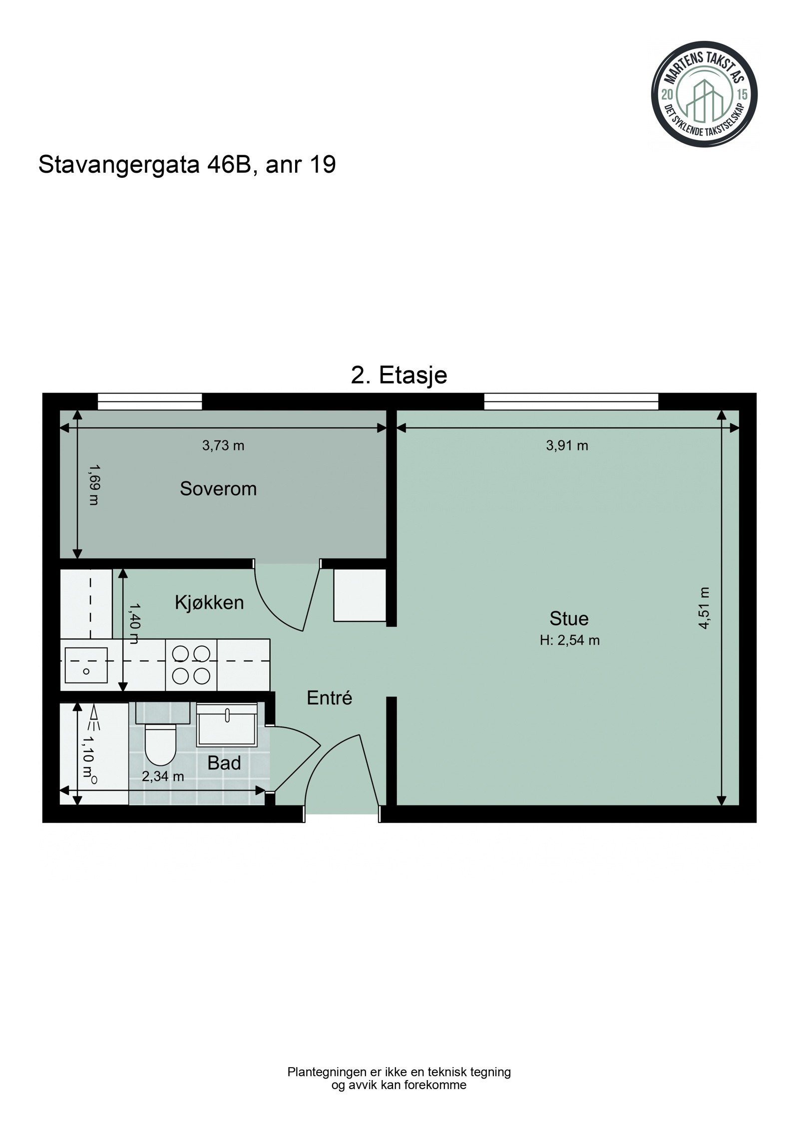 - Plantegning - Galleribilde