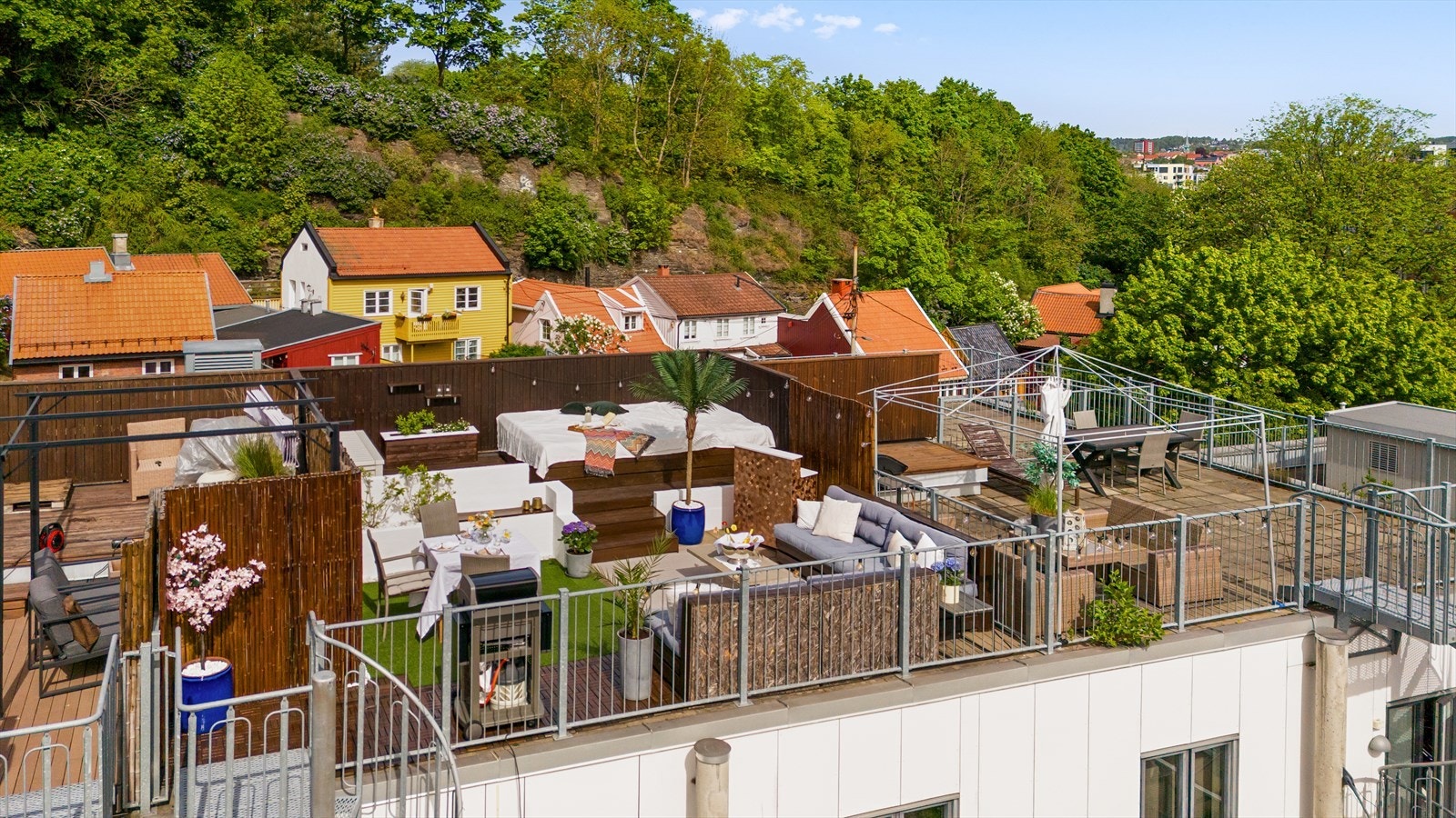 Dronebilde. Galleribilde