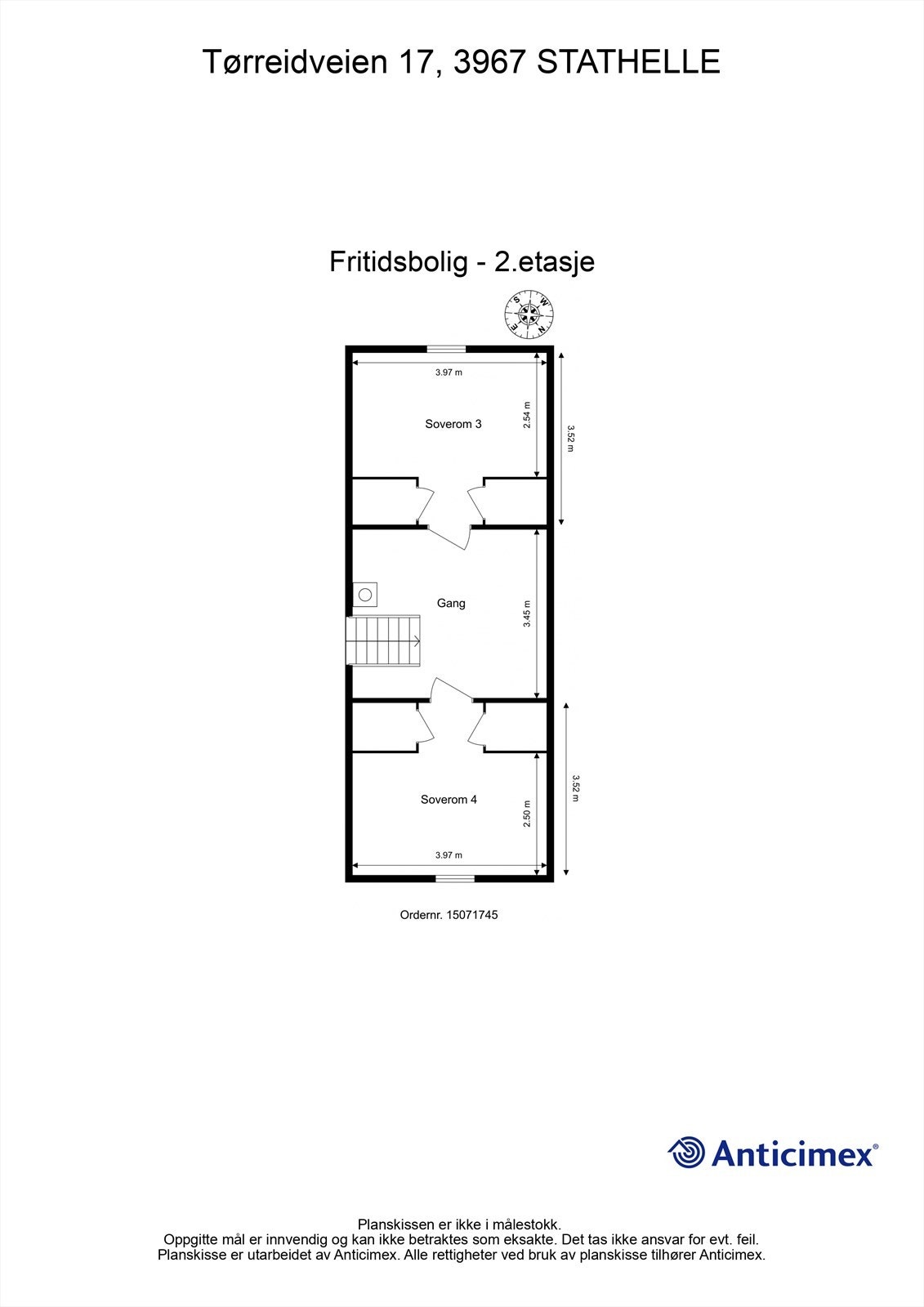 Plantegning - 2. etasje Galleribilde