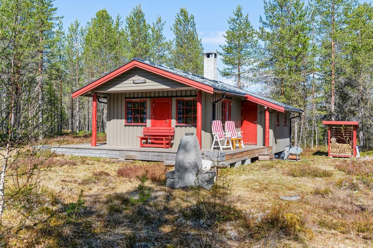 Koselig hytte fra 1992 - Uten innlagt strøm - Felles vannpost - Innendørs utedo Galleribilde