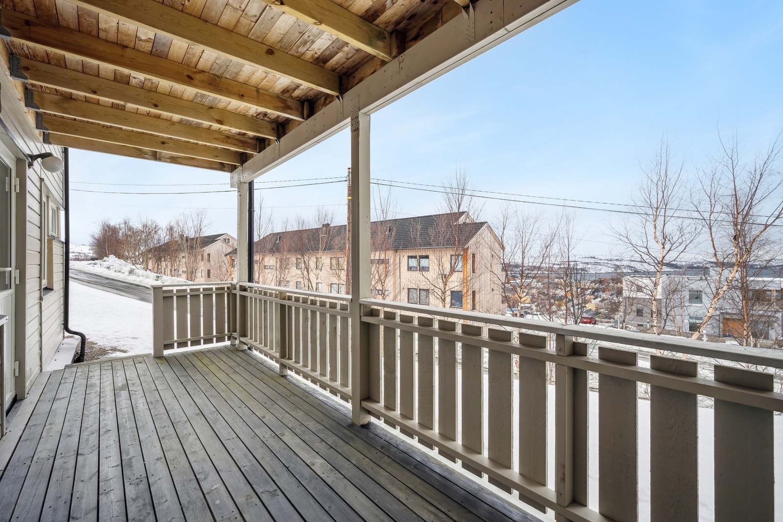 Terrasse og utsikt Galleribilde