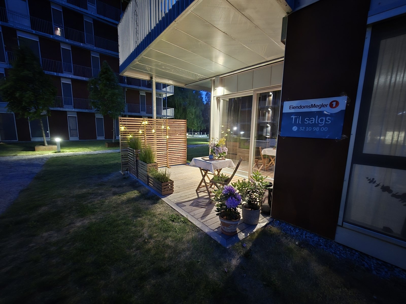 Selgers private kveldsbilde Galleribilde