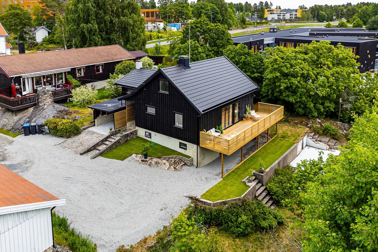Velkommen til Sonsveien 25! Foto: Børge Oppegård. Galleribilde