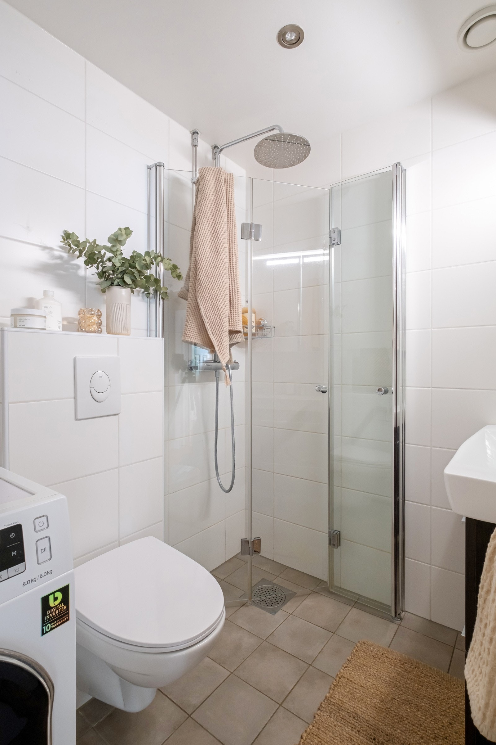 Badet ble renovert i regi av borettslaget i 2016. Galleribilde